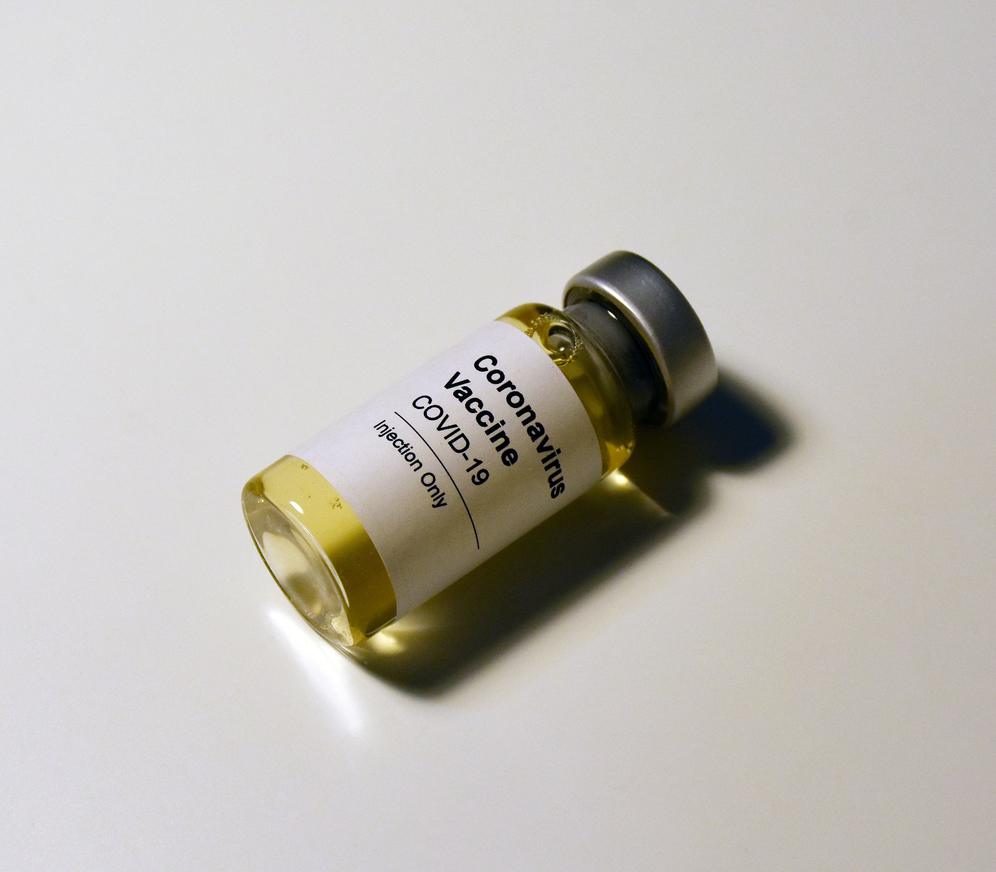 Vial of Coronavirus Vaccine